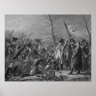 Poster Le napoléon retourne de l'Île d'Elbe