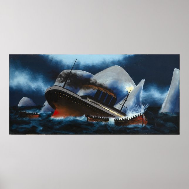 Poster Le naufrage du Titanic, Rework (Devant)