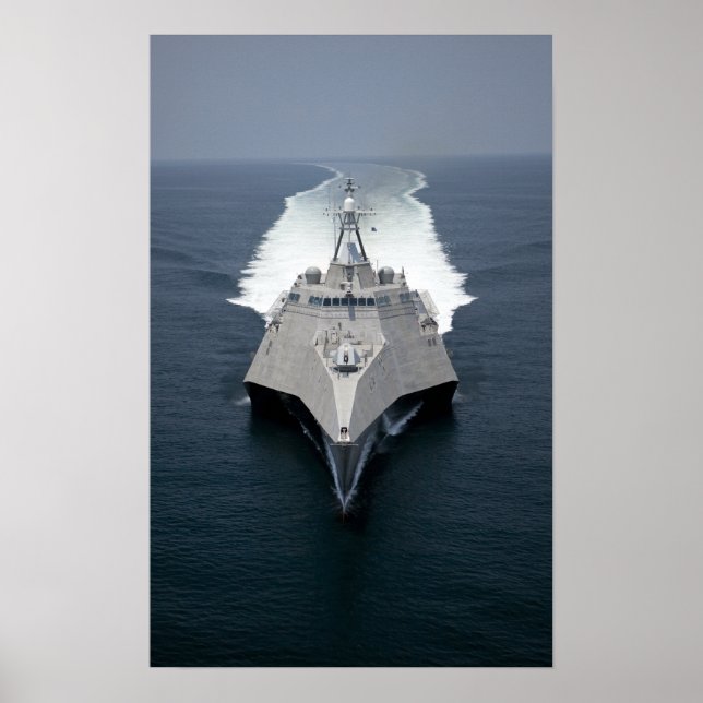 Poster Le navire de combat littoral Independence (Devant)