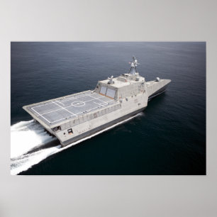 Poster Le navire de combat littoral Independence