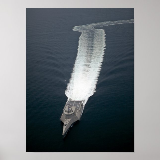 Poster Le navire de combat littoral Independence 2 (Devant)