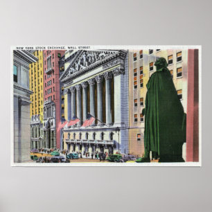 Poster Le New York Stock Exchange Bldg