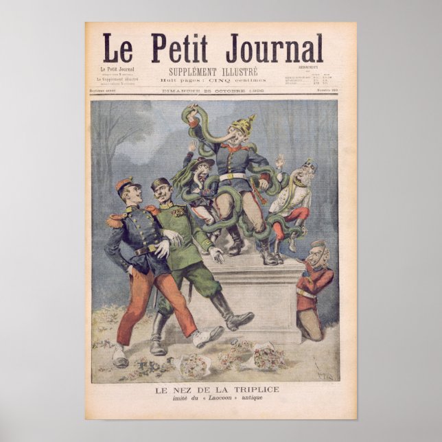 Poster Le nez des Alliés après le Laocoon (Devant)