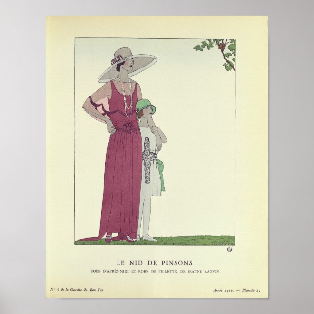 Poster Le Nid de Pinsons (Devant)