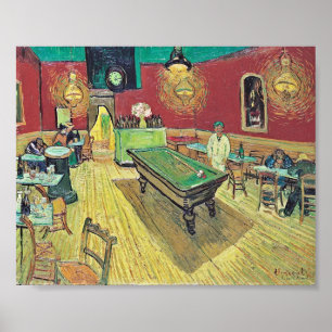 Poster Le Night Café de Van Gogh