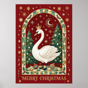 Poster Le Noël du Cygne Souverain