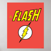Le nom Flash et logo d'éclair