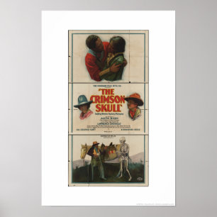 Poster Le Normand Fil Cie. présente l'affiche cramoisie