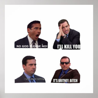 Poster Le pack Office Micheal Scott Funny Memes