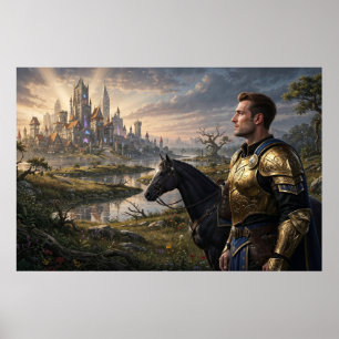 Poster Le Paladin Voyageur