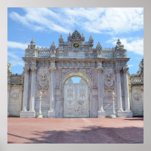 Poster Le palais de Dolmabahçe Istanbul