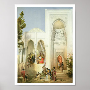 Poster Le Palais du Khan de Bakou, péninsule d'Apsheron