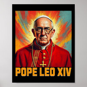 Poster Le Pape Leo Xiv - Nouveau Pape Leo Xiv 1