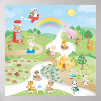 Poster Le paradis de la douceur