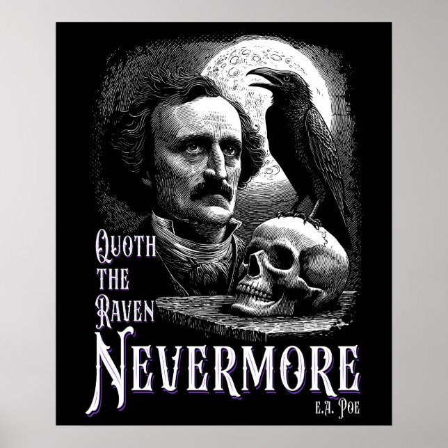 Poster Le paradis d'Edgar Allan Poe (Devant)