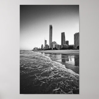 Poster Le paradis des surfers
