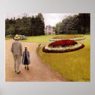 Poster Le Parc de la Propriété Caillebotte,