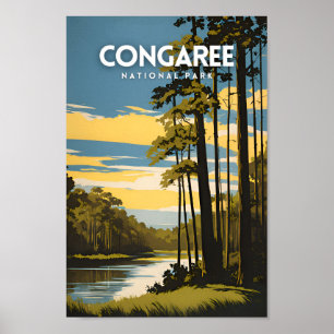 Poster Le Parc national de Congaree