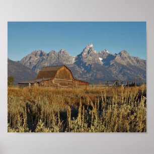 Poster Le Parc national de Grand Teton