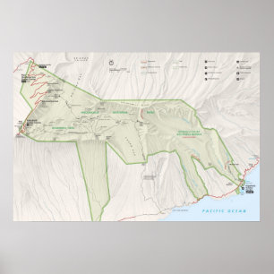 Poster Le Parc national de Haleakala