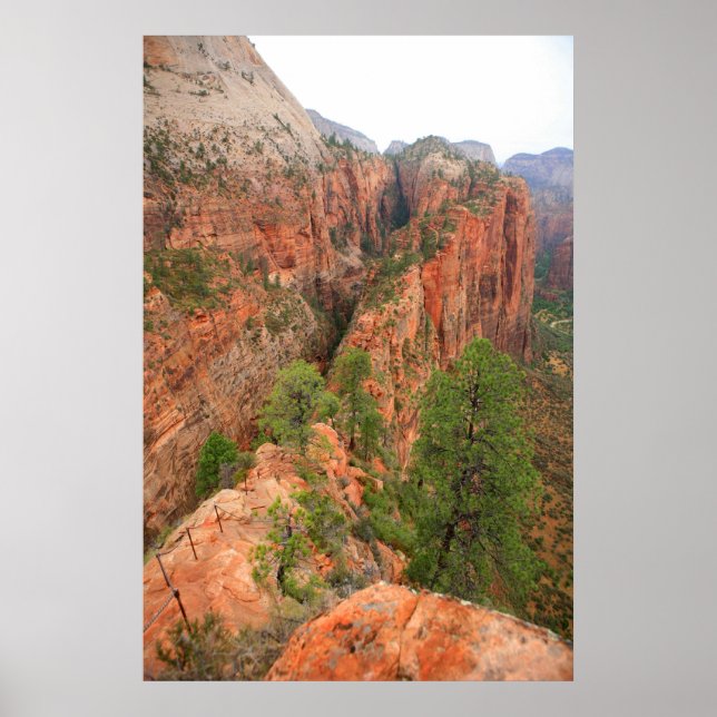 Poster le parc national de la zion (Devant)