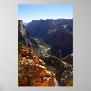 Poster le parc national de la zion
