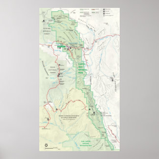 Poster Le Parc national du Capitol Reef