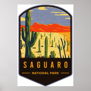 Poster Le Parc national du Saguaro
