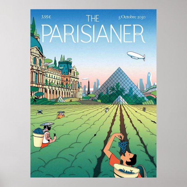Poster LE PARISIANER 05 Octobre 2050 (Devant)