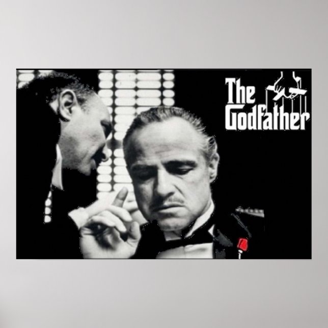 Poster Le parrain (Devant)