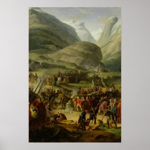 Poster Le passage de déplacement de St Bernard d'armée