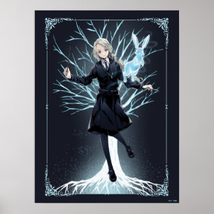 Poster Le Patronus lapin de Luna Lovegood dans l'anime