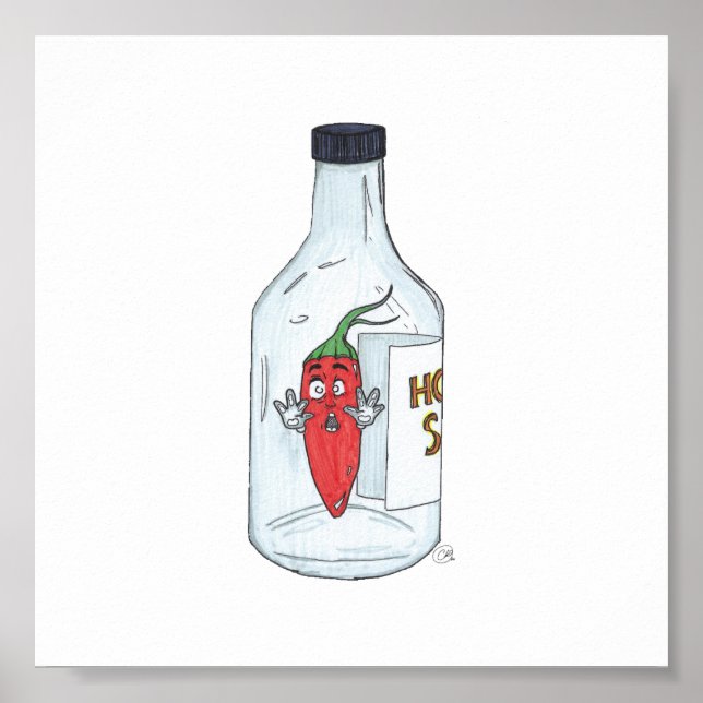 Poster Le Pepperz, Piégé, Imprimer (Devant)