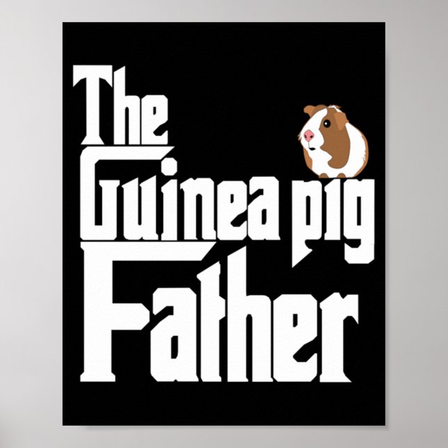 Poster Le père du cochon de Guinée (Devant)