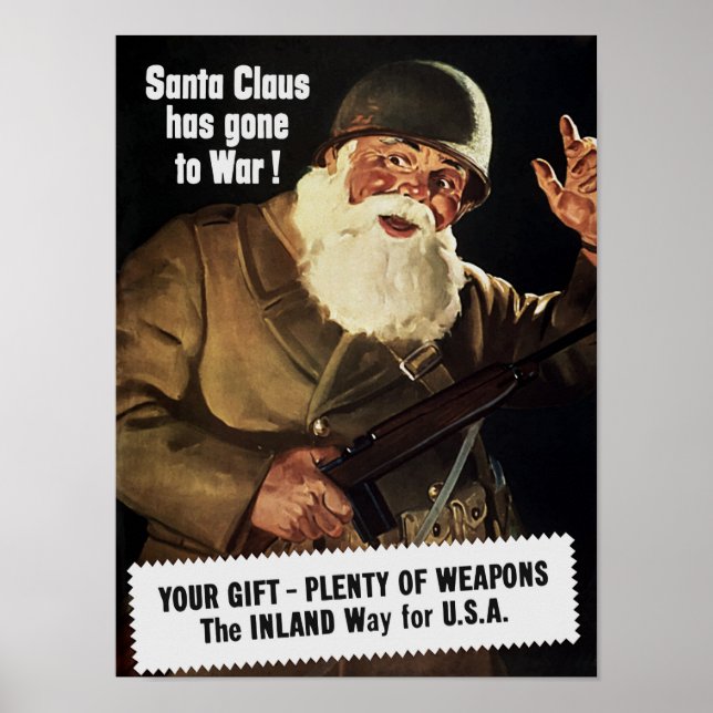 Poster Le Père Noël est parti en guerre - 2ÈME GUERRE MON (Devant)