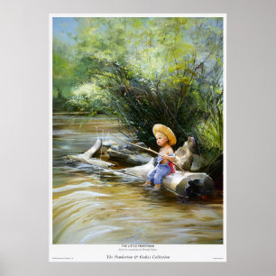 Poster Le petit pêcheur