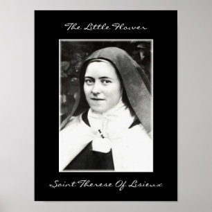 POSTER LE PETIT SAINT FLEURIER CELUI DE LISIEUX