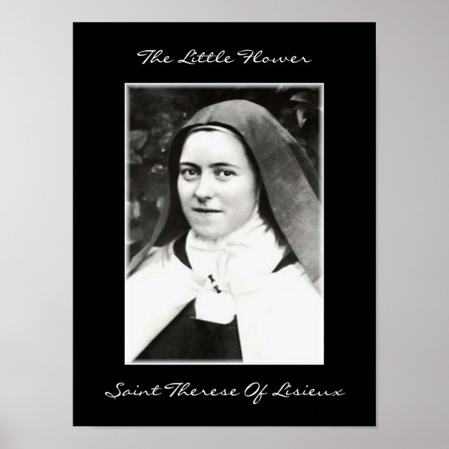 POSTER LE PETIT SAINT FLEURIER CELUI DE LISIEUX (Devant)
