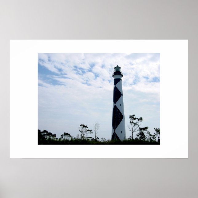 Poster Le phare de Cape Lookout (Devant)