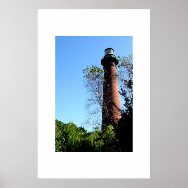 Poster Le phare de Currituck (Devant)