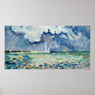 Poster Le phare de Gatteville