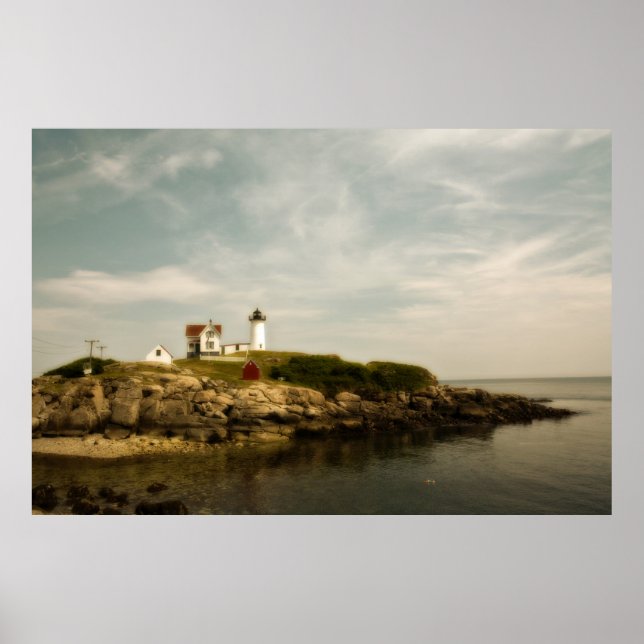 Poster Le phare du Cap Naddick (Devant)