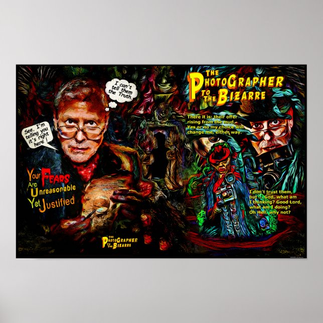 Poster Le Photographe De L'Origine Bizarre (Devant)