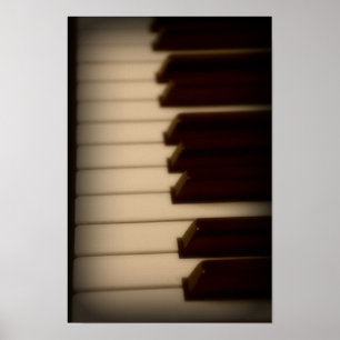 Poster Le piano verrouille l'affiche