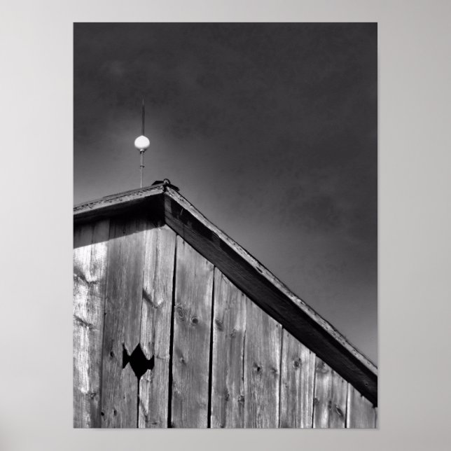 Poster Le pic de la grange contre le ciel (Devant)