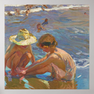 Poster Le Pied Blessé, Joachin Sorolla