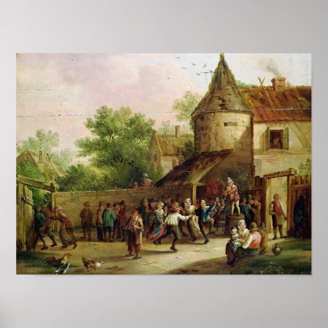 Poster Le pied du village (Devant)