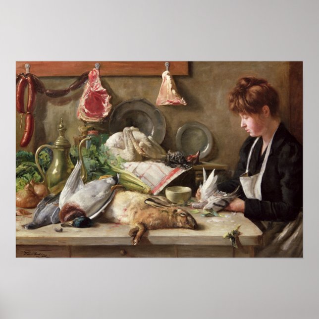 Poster Le pigeon (Devant)