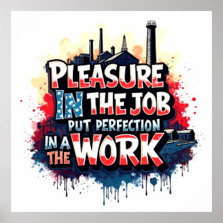 Poster « Le plaisir dans le travail » : une motivation d'