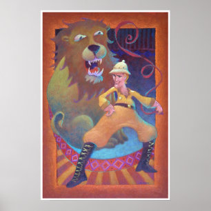 Poster Le plus docile de lion